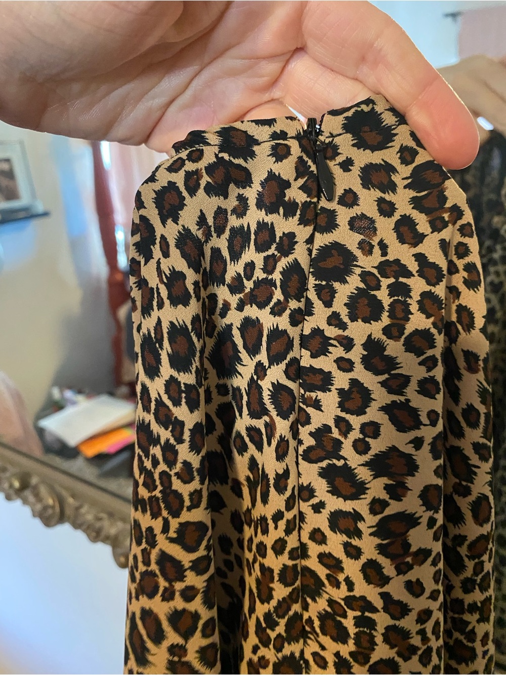 Vintage Patricia Jones Leopard 🐆 Maxi Skirt - Picture 5 of 5
